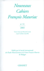 Nouveaux Cahiers Francois Mauriac n°11