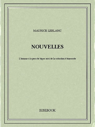 Nouvelles - Maurice Leblanc