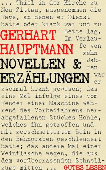 Novellen und Erzählungen - Gerhart Hauptmann