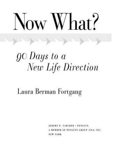 Now What? - Laura Berman Fortgang