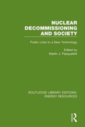 Nuclear Decommissioning and Society