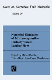 Numerical Simulation of 3-D Incompressible Unsteady Viscous Laminar Flows