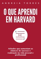 O que aprendi em Harvard