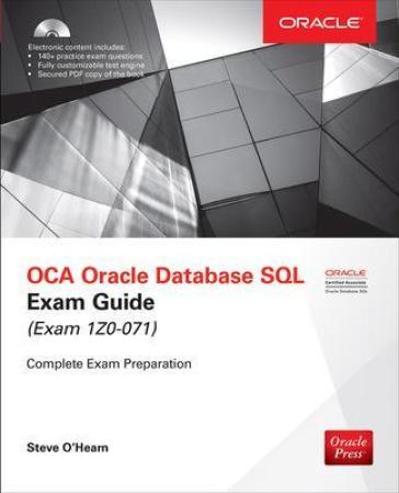 OCA Oracle Database SQL Exam Guide (Exam 1Z0-071) - Steve O
