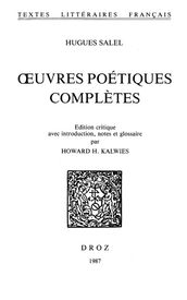 OEuvres poétiques complètes