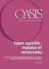 Oasis n. 27, Islam sunnite: malaise et renouveau