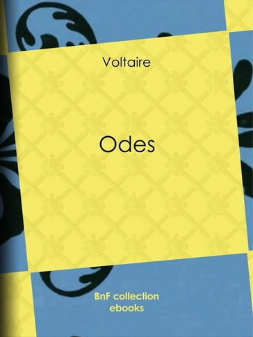 Odes - Louis Moland - Voltaire