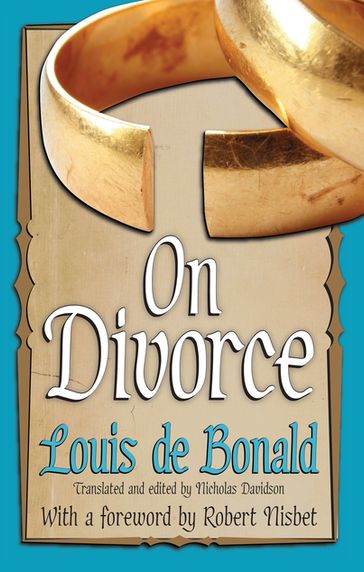 On Divorce - Louis de Bonald