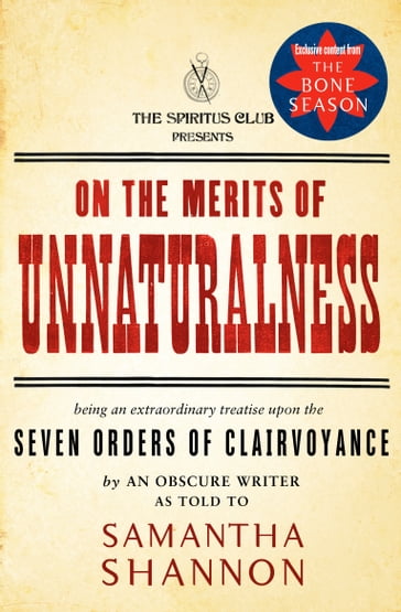On the Merits of Unnaturalness - Samantha Shannon