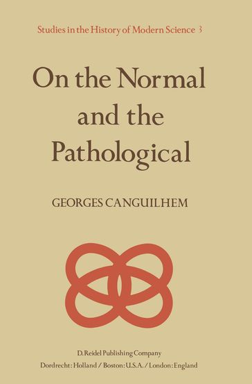 On the Normal and the Pathological - Georges Canguilhem