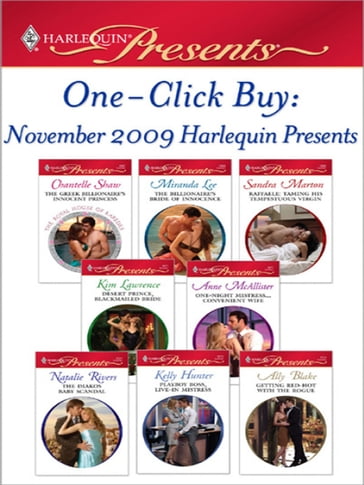 One-Click Buy: November 2009 Harlequin Presents - Chantelle Shaw - Miranda Lee - Sandra Marton - Lawrence Kim - Anne McAllister - Natalie Rivers - Kelly Hunter - Ally Blake