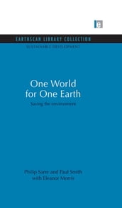 One World for One Earth