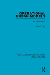 Operational Urban Models