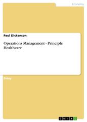 Operations Management - Principle Healthcare