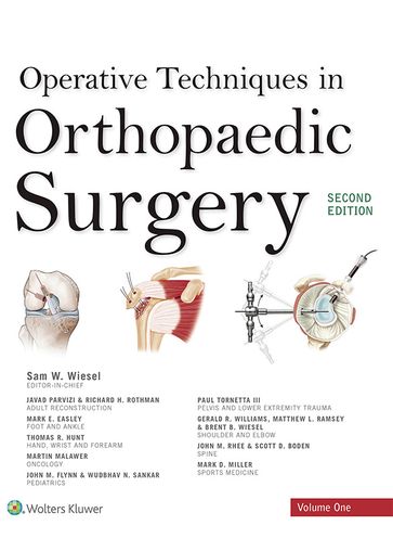 Operative Techniques in Orthopaedic Surgery - Sam W. Wiesel