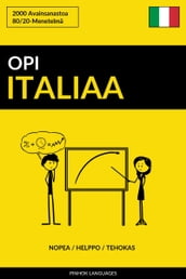 Opi Italiaa: Nopea / Helppo / Tehokas: 2000 Avainsanastoa