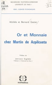 Or et monnaie chez Martin de Azpilcueta