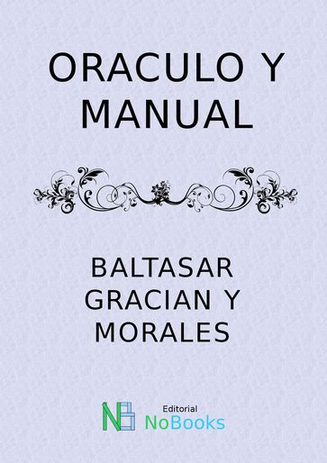 Oraculo y manual - Gracian Baltasar