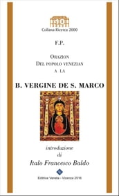 Orazion del popolo venezian a la B. Vergine de San Marco