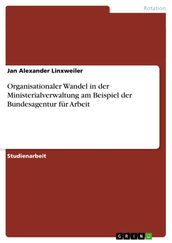 Organisationaler Wandel in der Ministerialverwaltung am Beispiel der Bundesagentur fur Arbeit