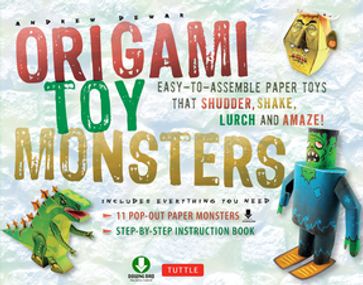 Origami Toy Monsters Kit Ebook - ANDREW DEWAR