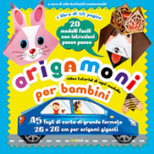 Origamoni per bambini. 20 modelli facili con istruzioni passo passo. Ediz. a colori. Con QR code. Con fogli. Con 20 modelli