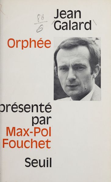 Orphée - Claude Durand - Jean Galard