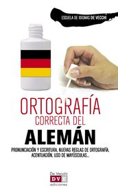 Ortografía correcta del alemán