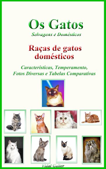 Os Gatos - Selvagens e Domésticos - Vidal Galter