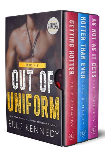 Out of Uniform Box Set Books 4-6 + Two Bonus Novellas - Elle Kennedy