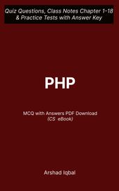 PHP MCQ PDF Book PHP Programming MCQ Questions and Answers PDF