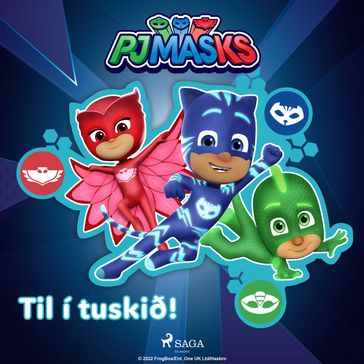 PJ Masks - Til í tuskið! - Eone