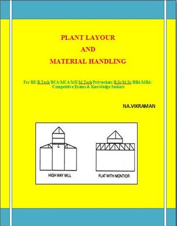 PLANT LAYOUR AND MATERIAL HANDLING - VIKRAMAN N