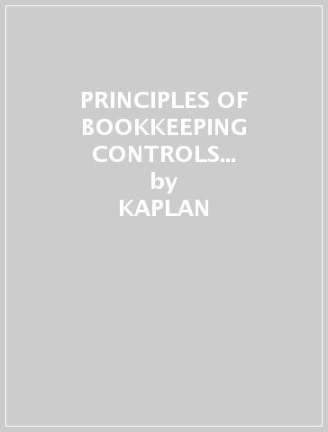PRINCIPLES OF BOOKKEEPING CONTROLS - STUDY TEXT - KAPLAN