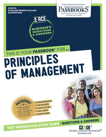 PRINCIPLES OF MANAGEMENT - National Learning Corporation