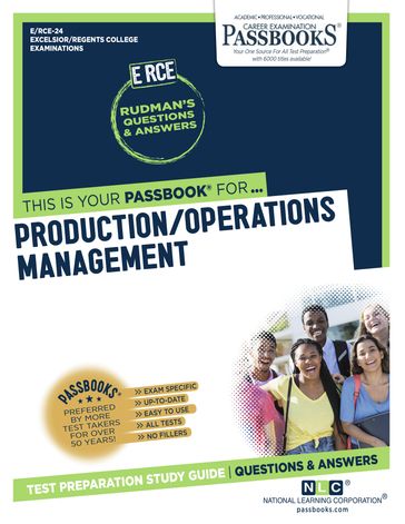 PRODUCTION/OPERATIONS MANAGEMENT - National Learning Corporation