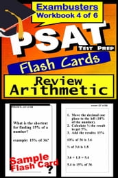 PSAT Test Prep Arithmetic Review--Exambusters Flash Cards--Workbook 4 of 6