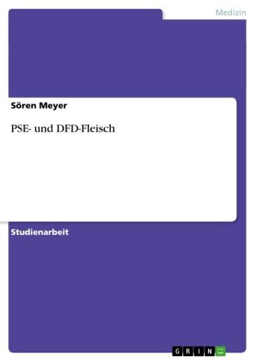 PSE- und DFD-Fleisch - Soren Meyer