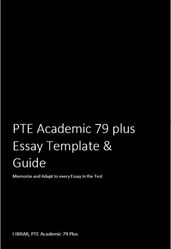 PTE Academic 79 Plus Essay Template & Guide