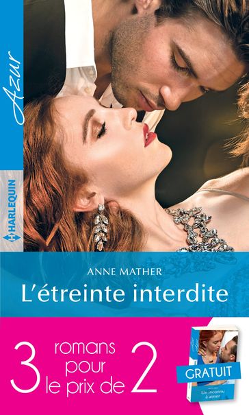 Pack 3 pour 2 Azur - Avril 2017 - Anne Mather - Heidi Rice - Jane Porter