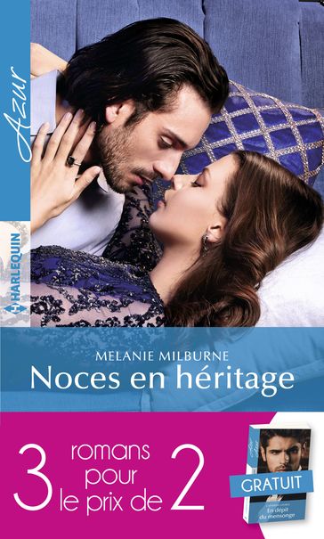 Pack 3 pour 2 Azur - Juin 2019 - Catherine George - Julia James - Melanie Milburne