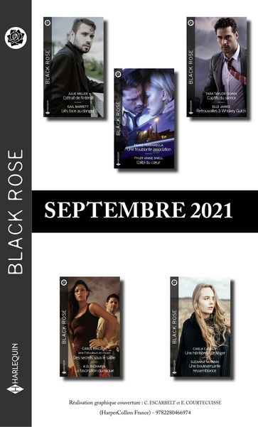 Pack mensuel Black Rose : 10 romans ( Septembre 2021) - Collectif