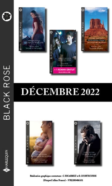 Pack mensuel Black Rose - 10 romans + 1 gratuit (Décembre 2022) - Collectif