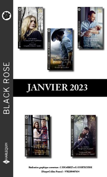 Pack mensuel Black Rose - 10 romans (Janvier 2023) - Collectif