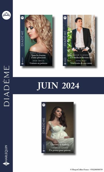 Pack mensuel Diadème - 6 romans (Juin 2024) - Collectif