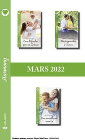 Pack mensuel Harmony - 3 romans (Mars 2022)