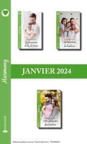 Pack mensuel Harmony - 3 romans (Janvier 2024)