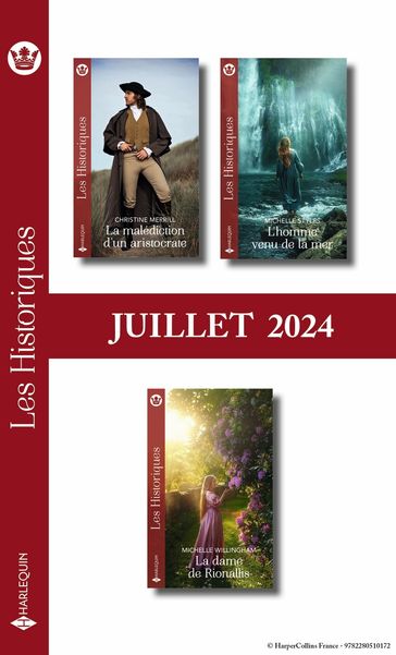 Pack mensuel Les Historiques - 3 romans (Juillet 2024) - Collectif