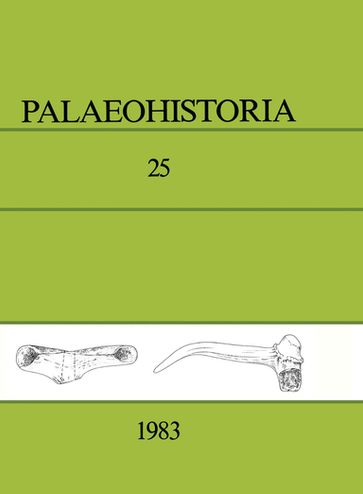 Palaeohistoria 25 (1983) - Institute of Archaeology