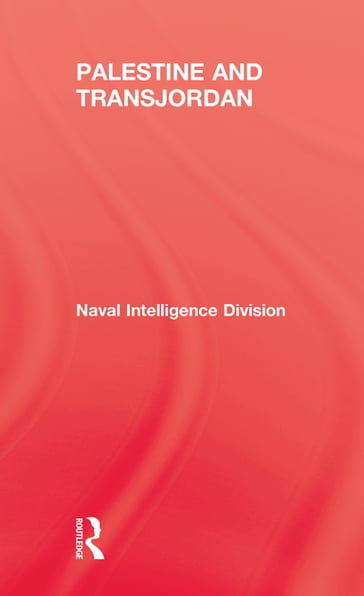 Palestine & Transjordan - Naval Intelligence Division